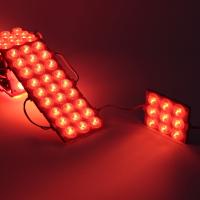 Светодиодный модуль 9 led 3030 MOD121 (12V, 5W, red, IP65)