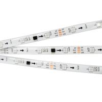 Лента SPI-5000SE-5060-30 12V Cx3 RGB (10mm, 7.2W/m, IP65) (Arlight, Закрытый, IP65)