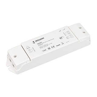 INTELLIGENT ARLIGHT Диммер SMART-PWM-102-72-CDW-PD-SUF (12-36V, 2x5A, TUYA Wi-Fi, 2.4G) (IARL, IP20 Пластик, 5 лет)