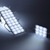 Светодиодный модуль 9 led 3030 MOD115 (12V, 5W, cool white, IP65)