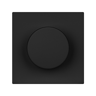 Лицевая панель светорегулятора PNL-NOBE-FB-SFPL-BK  (Arlight, Черный оникс)