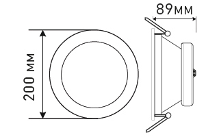 Светильник IM-175 Matt 21W White (Arlight, Металл)