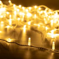 Светодиодная гирлянда ARD-STRING-PRO-10000-WHITE-100LED-STD WARM (230V, 7W) (Ardecoled, IP65)