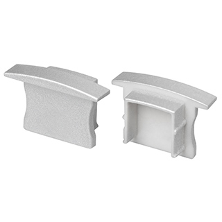 Заглушка LINE-2315-F SILVER глухая (Arlight, Пластик)