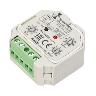 INTELLIGENT ARLIGHT Конвертер RF-сигнала DALI-307-MIX-IN (DALI-BUS, RF, PUSH) (IARL, Пластик)