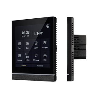 INTELLIGENT ARLIGHT Панель сенсорная KNX-113-40-MULTI-V4-IN (20-30V) (IARL, IP20 Пластик, 2 года)