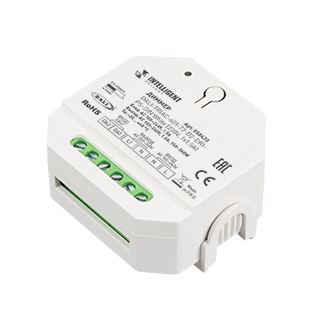 INTELLIGENT ARLIGHT Диммер DALI-TRIAC-601-72-D2-DRI-PS-DIN White (230V, 1x1.5A) (IARL, IP20 Пластик, 5 лет)