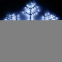 Фигура cветодиодная ARD-SNOWFLAKE-M4-750x750-324LED White (230V, 18W) (Ardecoled, IP65)