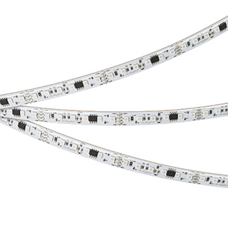 Лента герметичная SPI-SE-A120-10mm 24V RGB-PX6-BPT (23 W/m, IP65, 2835, 5m) (Arlight, бегущий огонь)