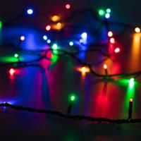 Светодиодная гирлянда ARD-STRING-HOME-5000-GREEN-50LED-LIVE RGB (230V, 3.5W) (Ardecoled, IP20)