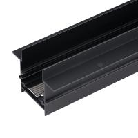 Трек встраиваемый MAG-TRACK-4560-FDW-3000 (BK, 5LN) (Arlight, IP20 Металл, 5 лет)