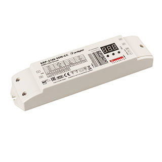 Декодер DMX-SRP-2106-50W-CC (15-48V, 300-1500mA) (Arlight, IP20 Пластик, 3 года)