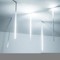 Светодиодная гирлянда ARD-ICEFALL-CLASSIC-D12-500-5PCS-CLEAR-72LED-LIVE WHITE (230V, 6W) (Ardecoled, IP65)