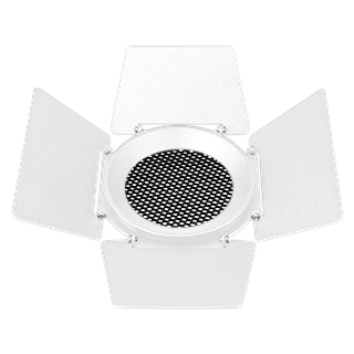 Бленда с сетчатым фильтром и посадочным кольцом LGD-NIKA-BDH-R100 (WH-BK) (Arlight, Металл)