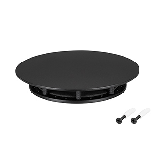 Крепление MOONLIGHT-BASE-ROUND-D18-M Black (Arlight, Металл)