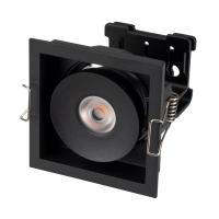 Светильник CL-SIMPLE-S80x80-9W Warm3000 (BK, 45 deg) (Arlight, IP20 Металл, 3 года)