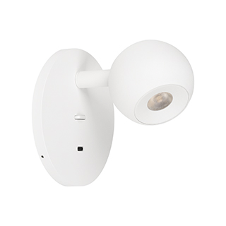 Светильник SP-OTTORI-WALL-CHARGE-6W Warm3000 (WH, 30 deg, 230V, USB-C) (Arlight, IP20 Металл, 3 года)