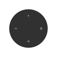 INTELLIGENT ARLIGHT Пульт SMART-801-22-4G-4SC-SH Black (3V, Magnet, 2.4G) (IARL, IP20 Пластик, 5 лет)