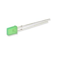 Светодиод ICL-2х5х7mm LE79 (green, 400-600mcd, diffuse)