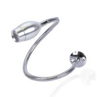 Светильник светодиодный прикроватный DH11 (220V, 3W, day white, серебристый корпус)