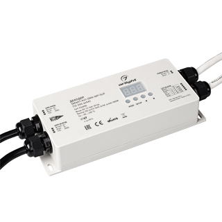 Декодер SMART-K61-DMX-WP-SUF (12-36V, 4x5A) (Arlight, IP67 Пластик, 5 лет)