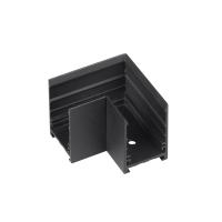 Коннектор угловой MAG-CON-MINI-2538-L90 (BK) (Arlight, IP20 Металл, 5 лет)