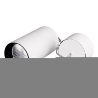 Светильник подвесной SP-POLO-R85-2-15W Warm White 40deg (White, Black Ring) (Arlight, IP20 Металл, 3 года)