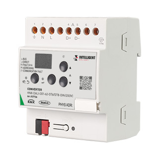 INTELLIGENT ARLIGHT Конвертер KNX-DALI-301-62-DT6/DT8-DIN (230V) (IARL, IP20 Пластик, 3 года)