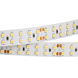 Лента RT 2-5000 24V Warm2700 2x2 (3528, 1200 LED,CRI98) (Arlight, 19.2 Вт/м, IP20)