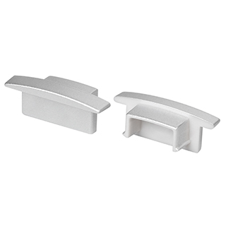 Заглушка LINE-2308-F SILVER глухая (Arlight, Пластик)