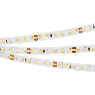 Лента RT 2-5000 24V SUN Warm3000 2x (2835, 120 LED/m, LUX) (Arlight, 14.4 Вт/м, IP20)