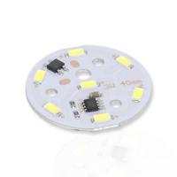 Светодиодная матрица 5730, 7 led, 220V, 3W, Ф40mm, D160, white