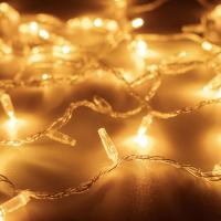 Светодиодная гирлянда ARD-STRING-CLASSIC-1000-CLEAR-100LED-PULSE Warm (230V, 7W) (Ardecoled, IP65)