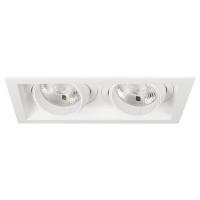 Светильник MS-VORTEX-BUILT-S250x140-2x30W Day4000 (WH-WH, 17 deg, 230V) (Arlight, IP20 Металл, 5 лет)