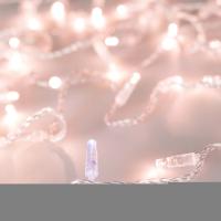 Светодиодная гирлянда ARD-STRING-CLASSIC-10000-CLEAR-100LED-FLASH Rose Gold (230V, 7W) (Ardecoled, IP65)