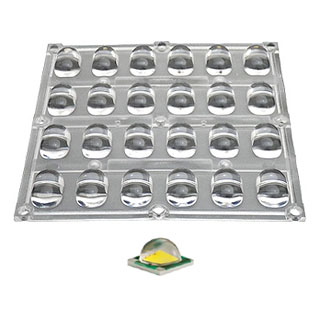 Блок линз 24BST-XP (130x65°, 24x LED) (Turlens, -)