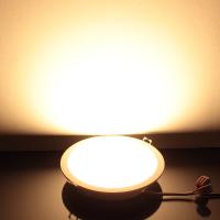 Светодиодный светильник  OM10 (220V, 15W, round D170mm, warm white)