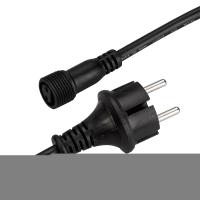 Шнур питания ARD-PRO-BALL-LIVE-1.5M Black (230V, 1.6A) (Ardecoled, Закрытый)