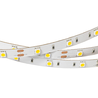 Лента RT2-5050-30-12V Warm White (150 LED) (NormaLED, 7.2 Вт/м, IP20)