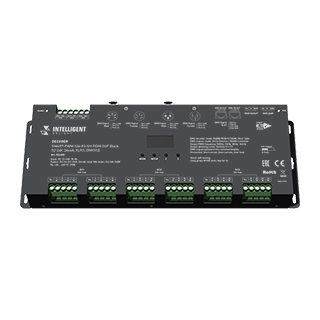 INTELLIGENT ARLIGHT Декодер SMART-PWM-124-83-SH-RDM-SUF Black (12-24V, 24x4A, XLR3, DMX512) (Arlight, IP20 Металл, 5 лет)