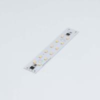 Светодиодная линейка 2835, 2х6 led, 220V, 5W, 120mm, D173, warm white