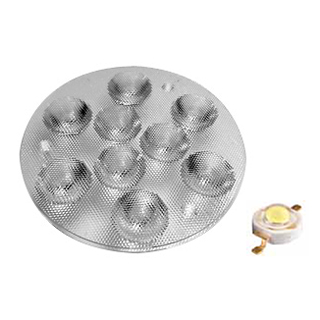 Блок линз 9B30DF (30°, 9X Emitter) (Turlens, -)