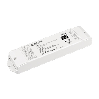 INTELLIGENT ARLIGHT Диммер DALI-PWM-105-82-1G-SH-D2-DRI-PS-SUF White (12-48V, 5x3A) (IARL, IP20 Пластик, 5 лет)