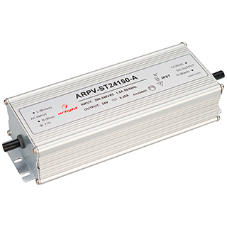 Блок питания ARPV-ST24150-A (24V, 6.3A, 150W) (Arlight, IP67 Металл, 3 года)