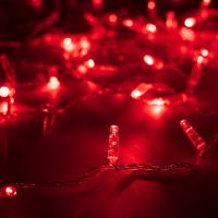 Светодиодная гирлянда ARD-STRING-CLASSIC-1000-CLEAR-100LED-PULSE Red (230V, 7W) (Ardecoled, IP65)