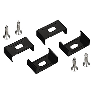 Держатель SL-SLIM20 BLACK (Arlight, Металл)