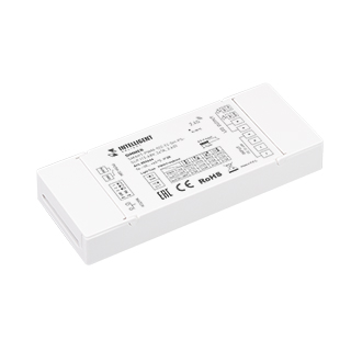 INTELLIGENT ARLIGHT Диммер SMART-PWM-102-72-SH-PS-SUF (12-48V, 2x7A, 2.4G) (IARL, IP20 Пластик, 5 лет)