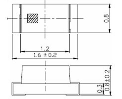 Светодиод ARL-0603URC-100mcd (Arlight, 0603)