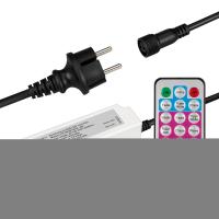 Контроллер ARD-CLASSIC-SYNC-RGB-1000LED Black (230V, 80W, RF ПДУ) (Ardecoled, Закрытый)