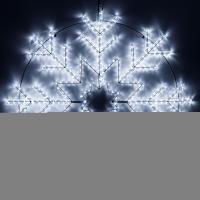 Фигура светодиодная ARD-SNOWFLAKE-M8-950x950-540LED White (230V, 33W) (Ardecoled, IP65)